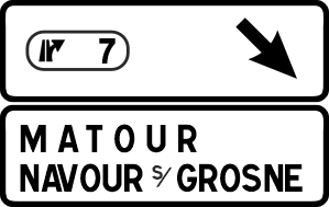 Sortie 7 Navour-sur-Grosne